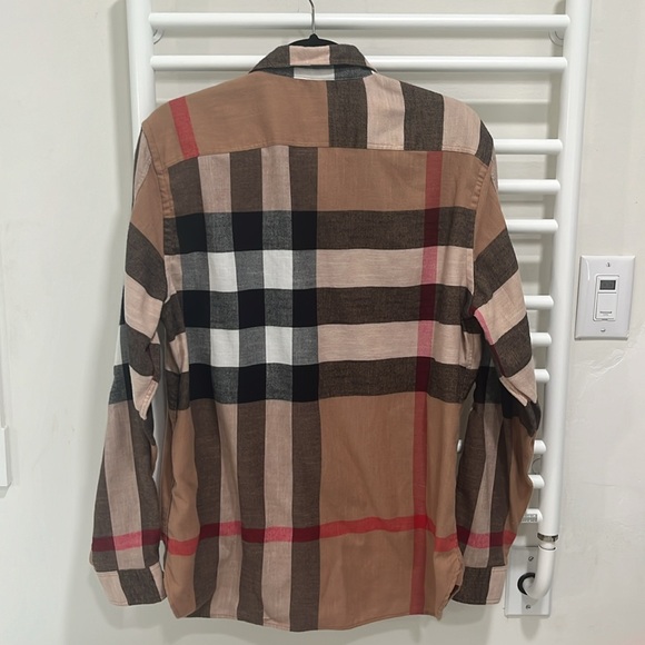 Burberry men’s flannel shirt - Picture 5 of 5